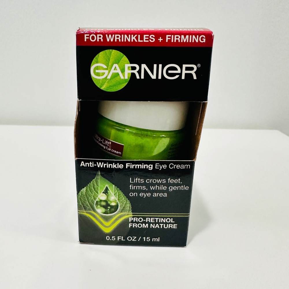 Garnier Ultra-Lift Anti-Wrinkle Firming Moisturizer SPF 15 Daily Use 0.5oz NOS